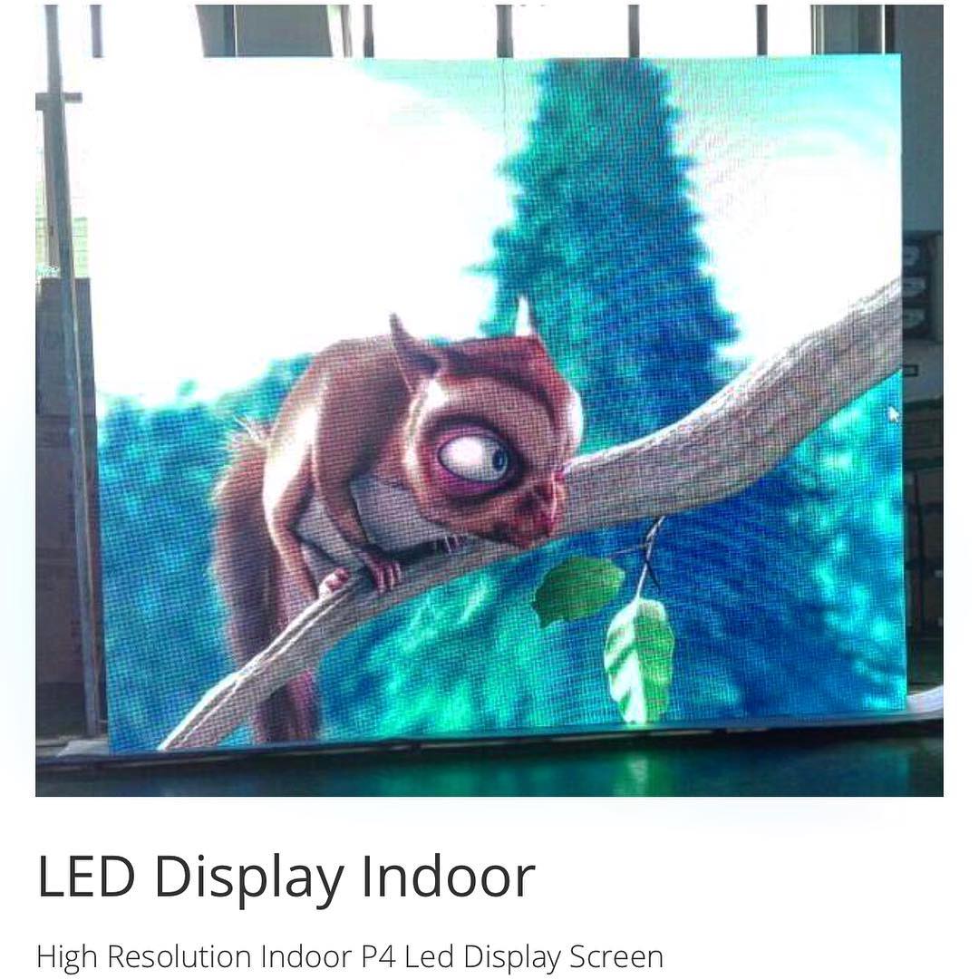 led display screen p4 high resolution screen (indoor use)