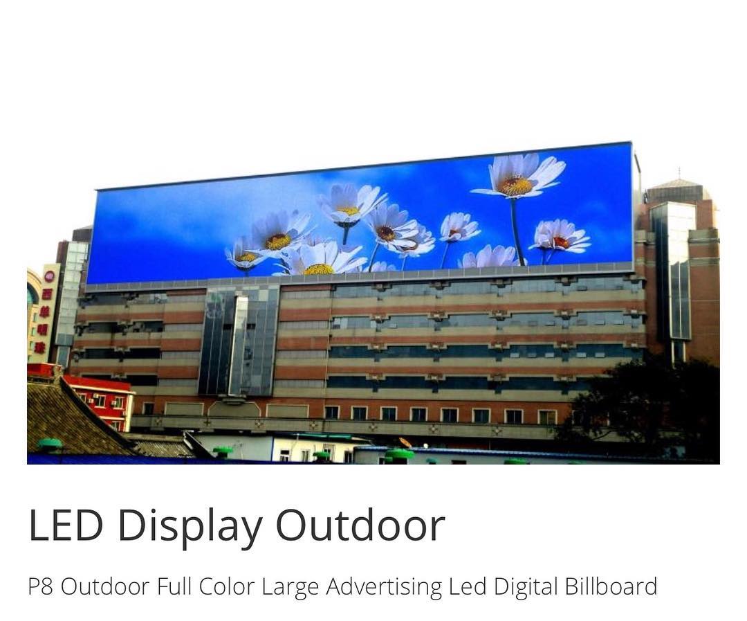 p8 fullcolour large advertising LED Digital biolboard (outdoor use)